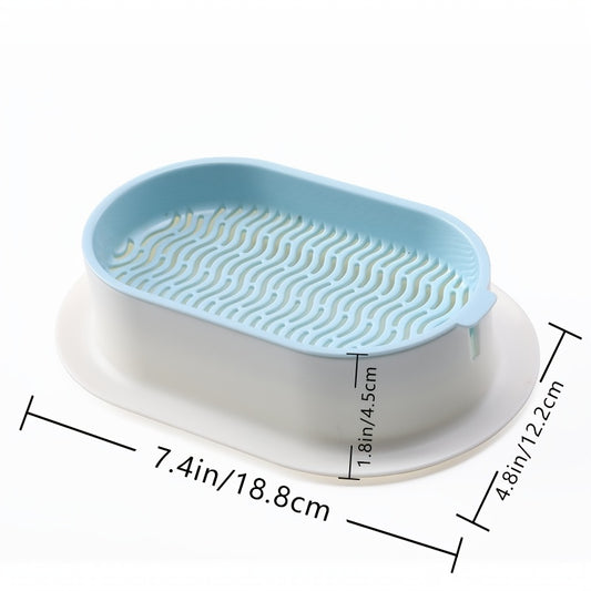 1pc Hydroponic Cat Grass Growing Pot (Without Seeds), Plastic Pet Bowl